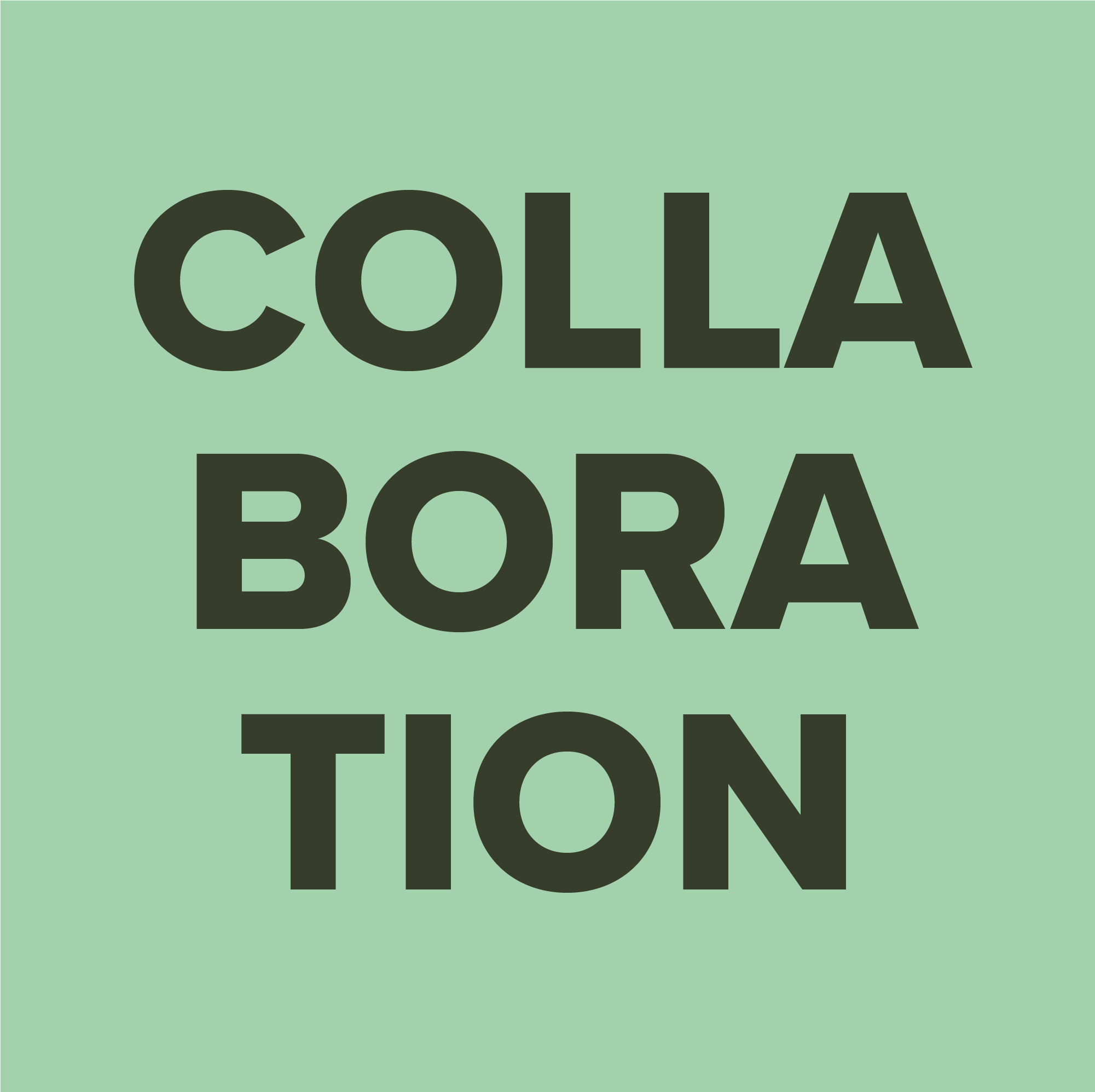Dieses Bild enthält den Text "Collaboration".
